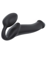Черно XL дилдо Strap-On-Me