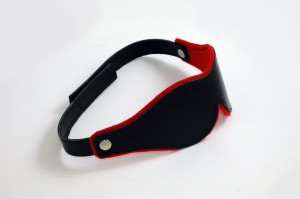 Кожена маска за очи BlackRed