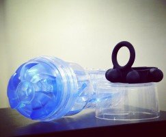 Fleshlight Turbo и BallStretcher Претеглен пенис пръстен