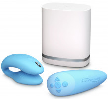 We-Vibe Chorus сдвоен вибратор, син