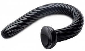 XXL анален дилдо със смукателна чаша Xtreme Spiral (50,8 cm)